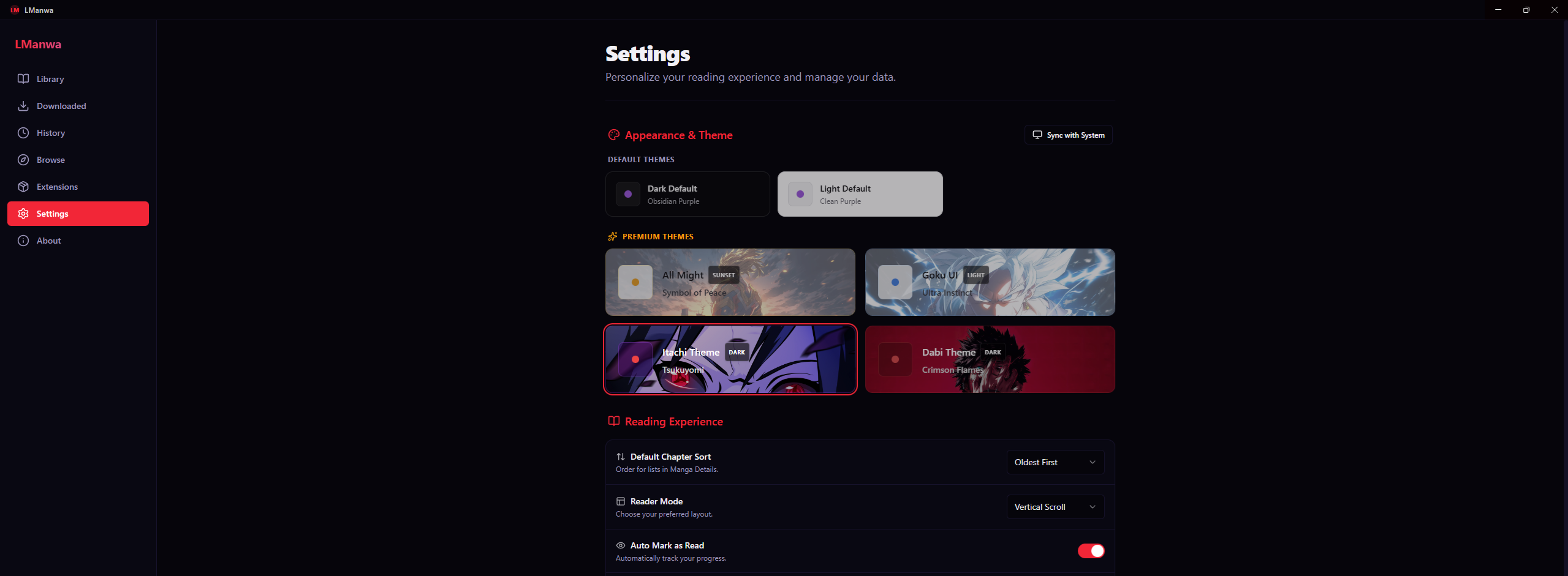Premium Themes & Aesthetics